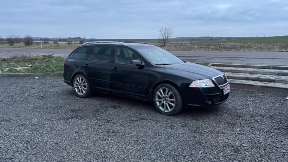 Троит и дымит на холодную — Skoda Octavia Combi RS Mk2, 2 л., 2008 года ...