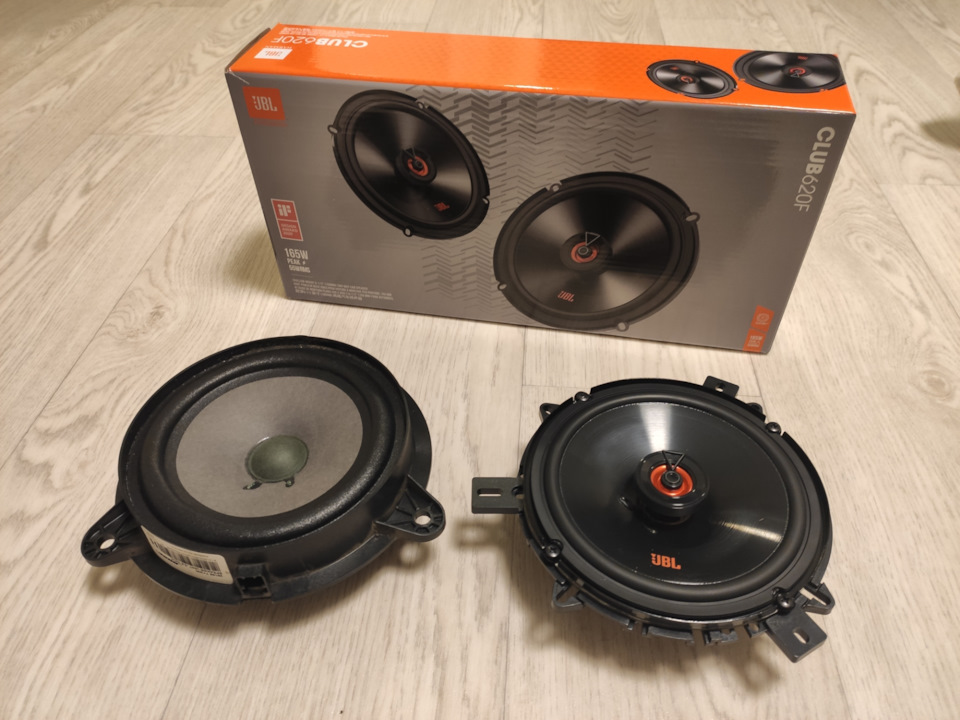 JBL Club 620f на замену штатным Bose. — Nissan Pathfinder (3G), 2