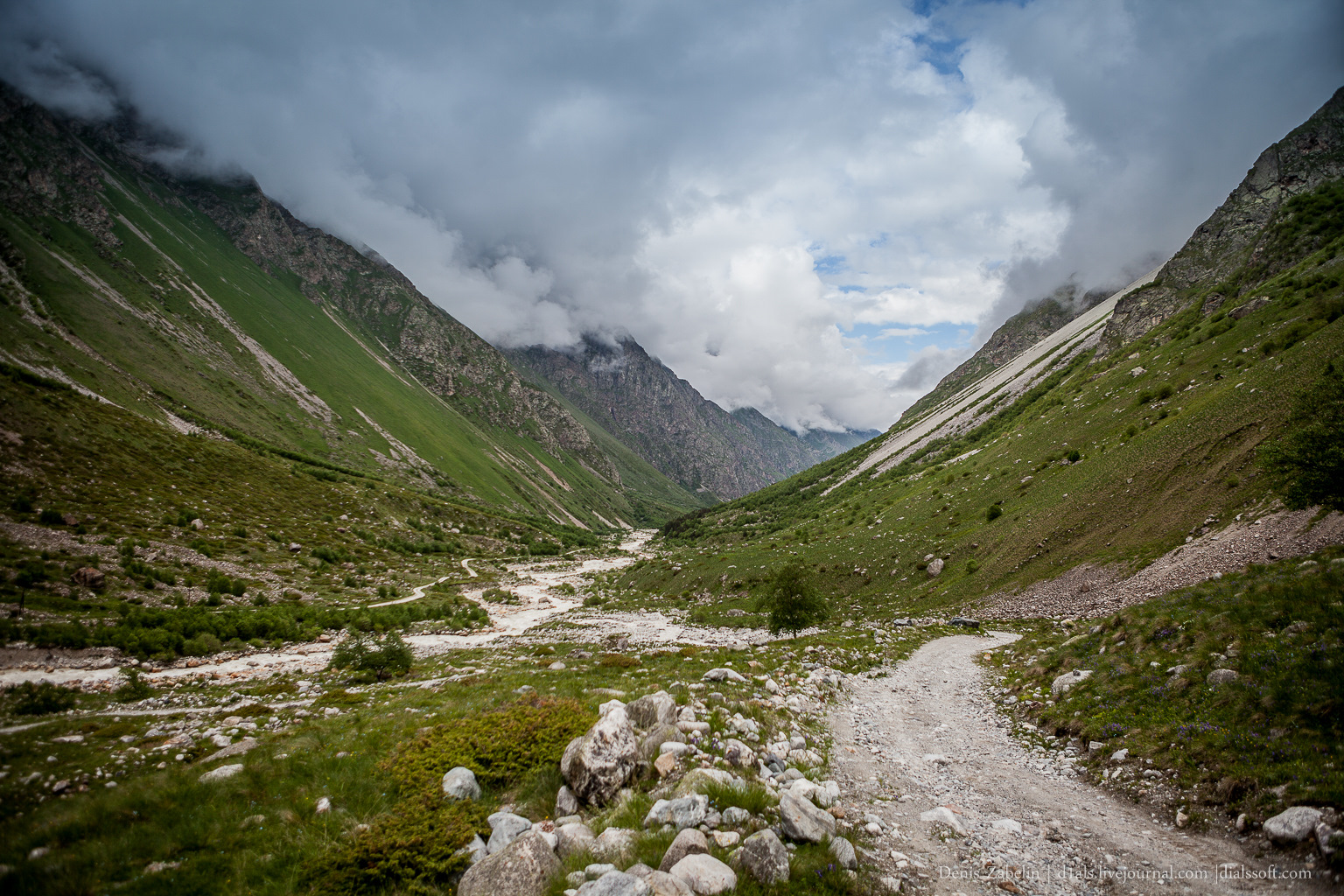 Дорога на Безенги Кабардино Балкария