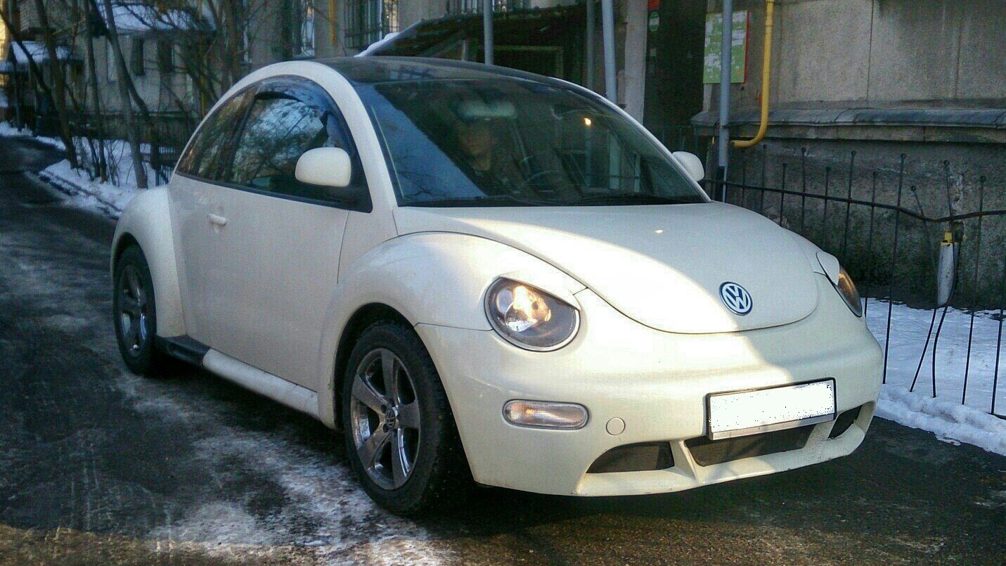 Volkswagen New Beetle 2.0 бензиновый 2000 | "Жучок" на DRIVE2