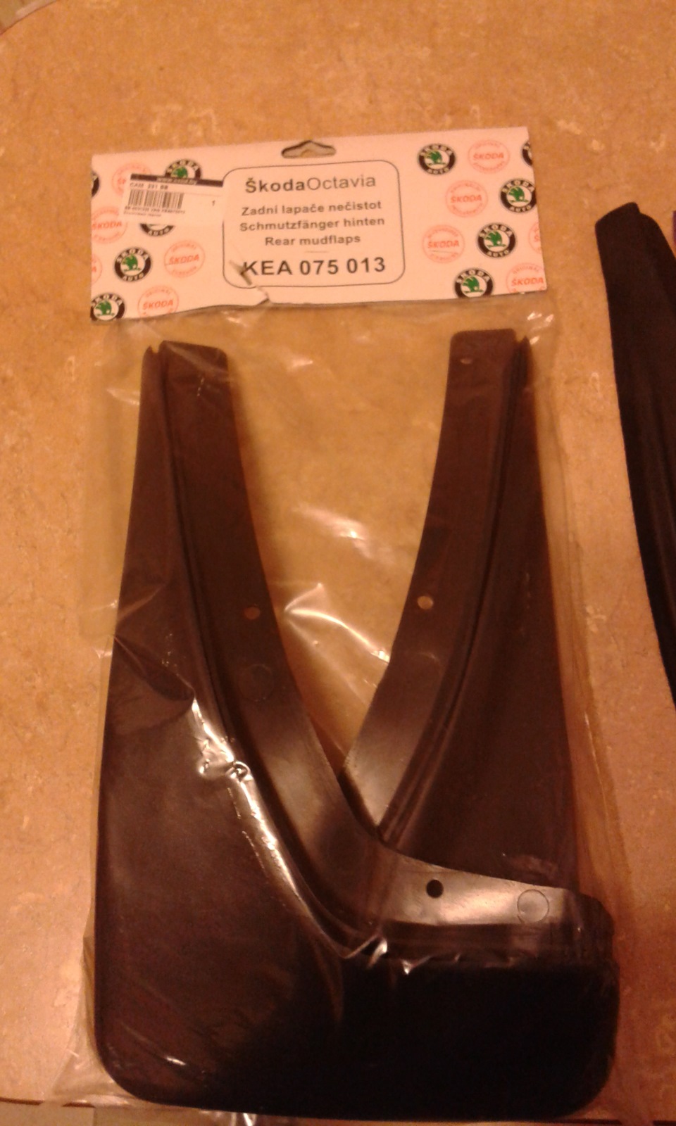 Купил брызговики — Skoda Octavia Combi A4 Mk1, 1,9 л, 2002 года ...