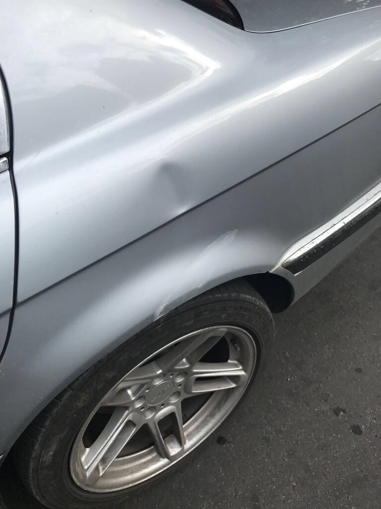 Выпрямление вмятин без покраски — BMW 7 series (E38), 4,4 л., 1998 года ...