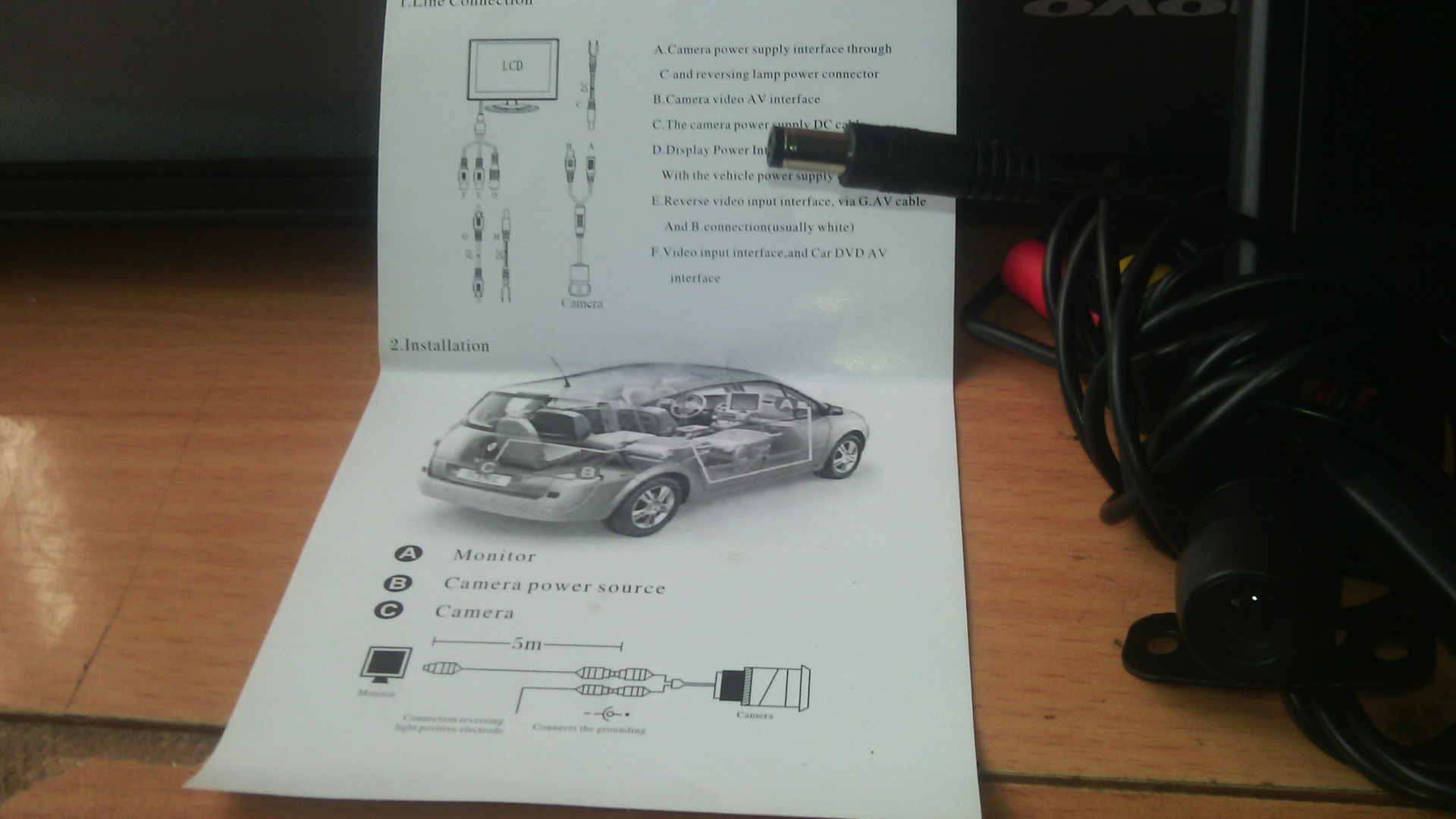 камера заднего вида — Lada 2115, 1,5 л, 2001 года | запчасти | DRIVE2