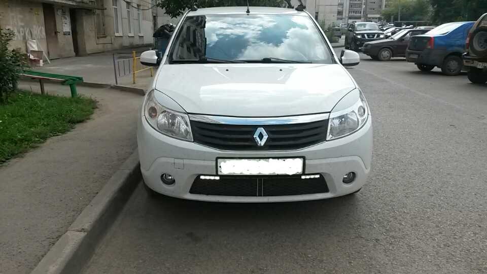 ДХО Narva. Пост о желаемом и достигнутом. — Renault Sandero 1G, 1,6 л ...