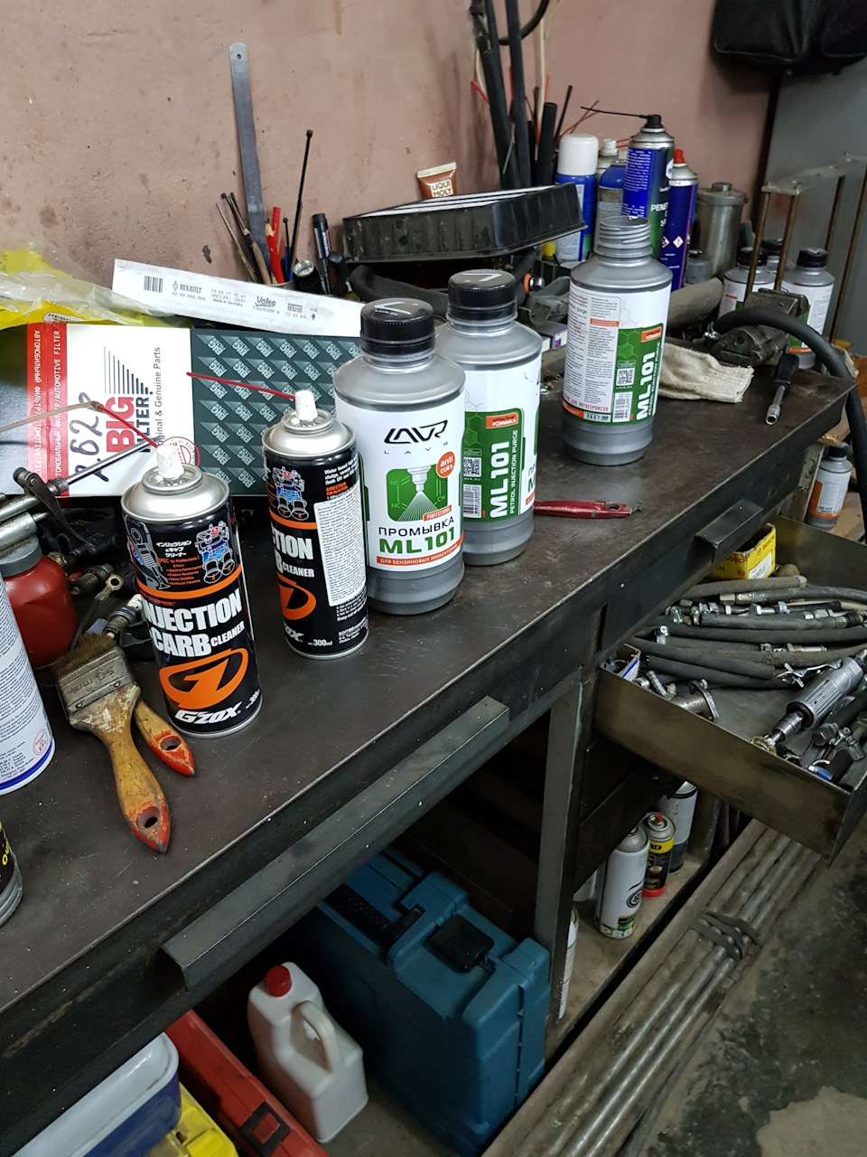 Чистка дроссельной заслонки и топливной системы — Mitsubishi Outlander ...