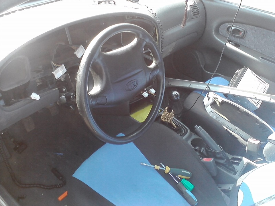 авто сигнализация sherhan magicar 5 — KIA Spectra, 1,6 л, 2007 года ...