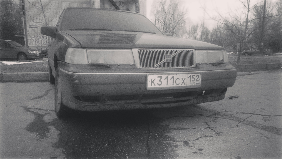Нижняя губа бампера — Volvo 960, 3 л, 1996 года | стайлинг | DRIVE2