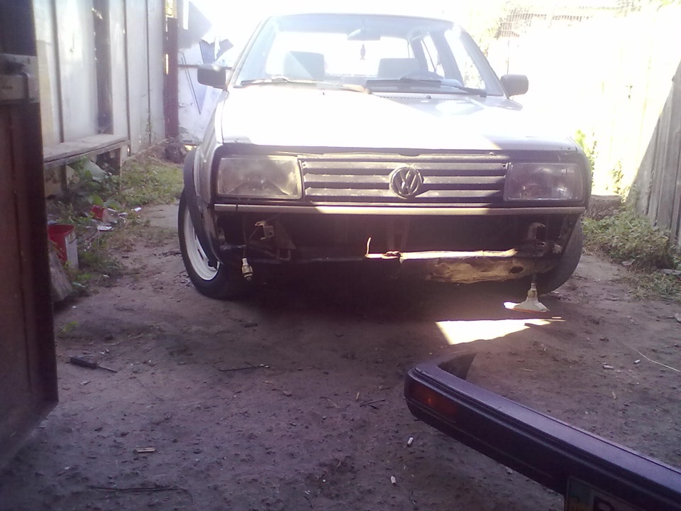 Габариты в поворотах) — Volkswagen Jetta II, 1,8 л, 1984 года ...