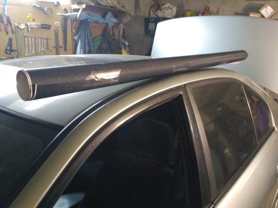 Алмазная пленка+лайт Блэк)+хай Блэк)) — Mitsubishi Galant (8G), 2 л ...