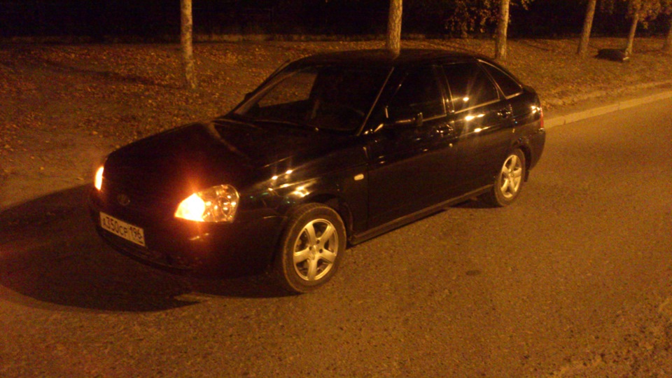 Фары и фонари — Lada Приора хэтчбек, 1,6 л, 2010 года | кузовной ремонт ...