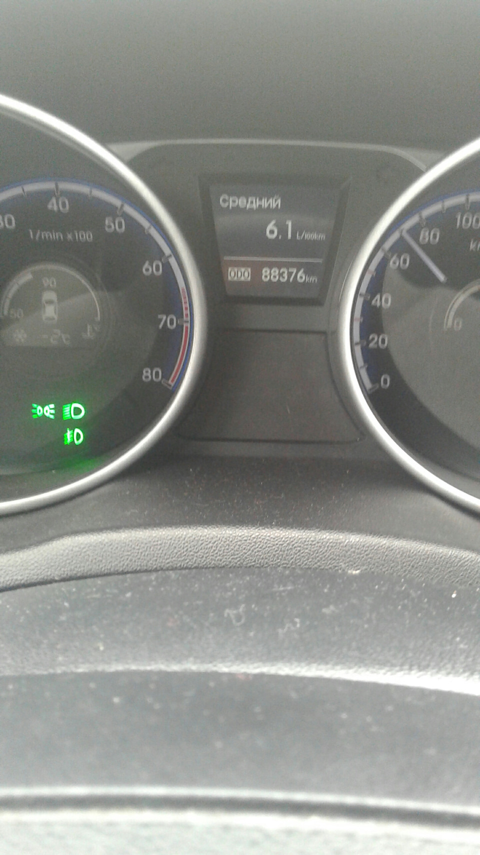 Идеальный расход по Москве — Hyundai ix35, 2 л, 2012 года | заправка ...