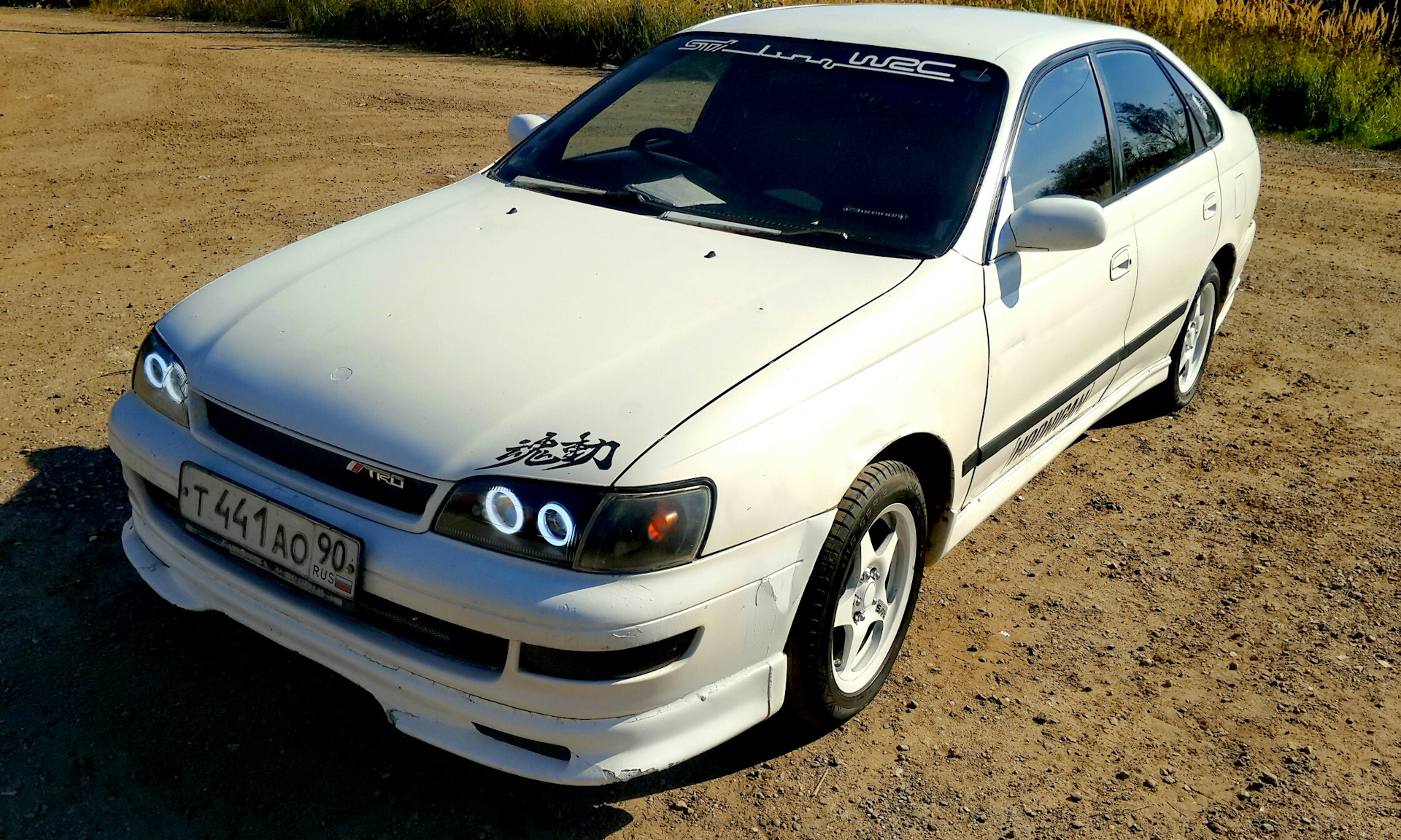 анг. глазки - Toyota Corona (T190), 1,8 л, 1992 года тюнинг DRIVE2