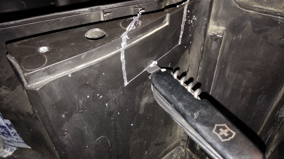 Очень крутые ножи от керхера, реально уничтожали пластик. — Jeep Cherokee (XJ)