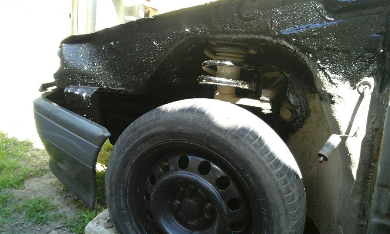 замена порогов и днищя и усиления усилителей — Lada 2115, 1,5 л, 2004 ...