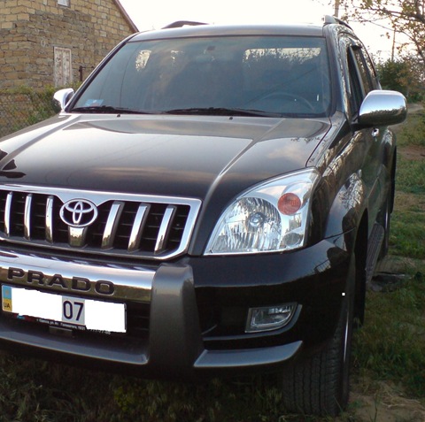 Replacement of standard foglights  - Toyota Land Cruiser Prado 40L 2007