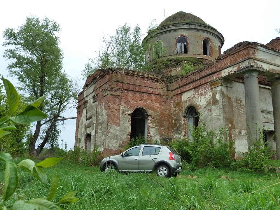 Карта заброшенных церквей