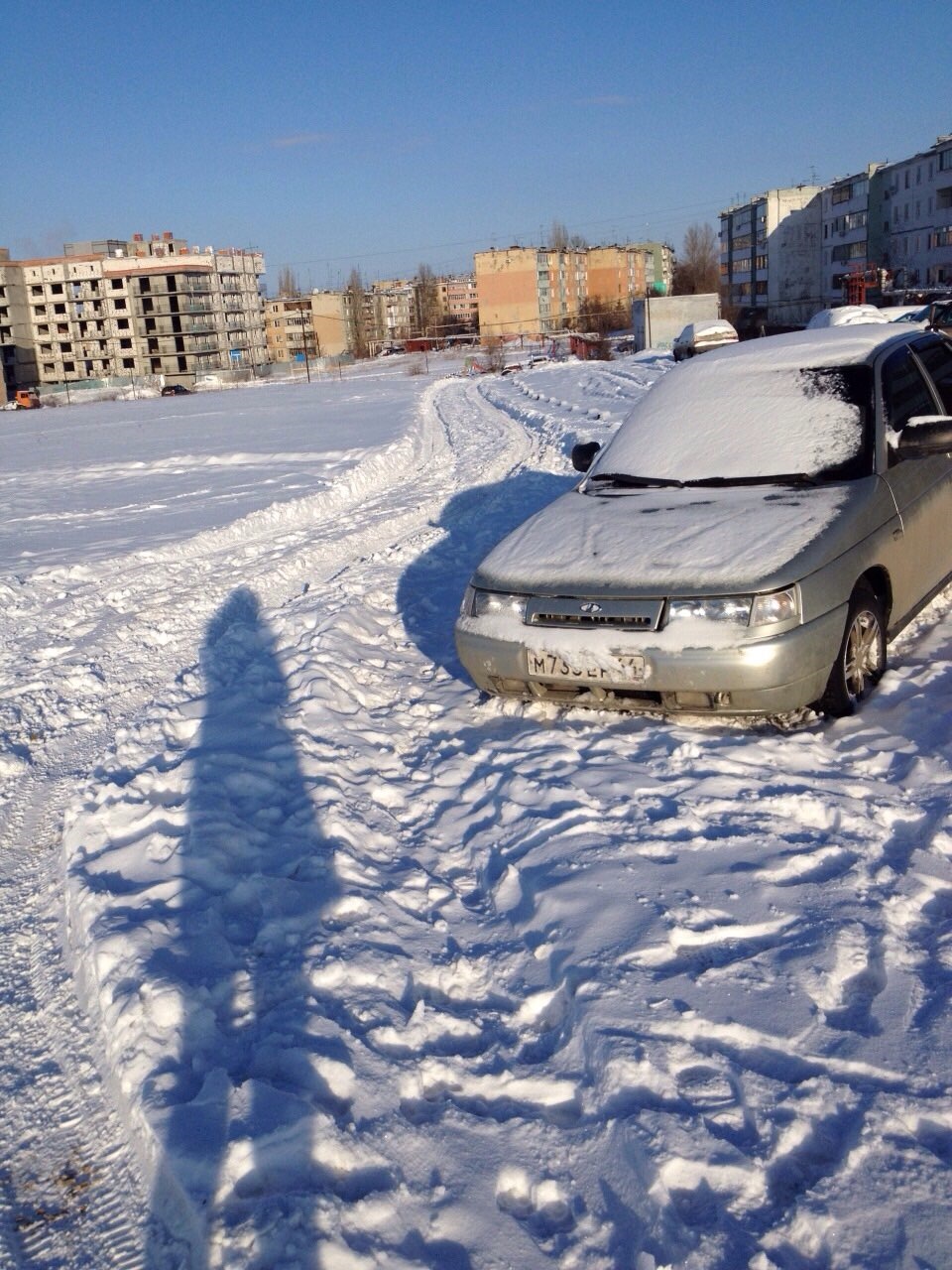 Застрял жесть. — Lada 21124, 1,6 л, 2005 года | эвакуация | DRIVE2