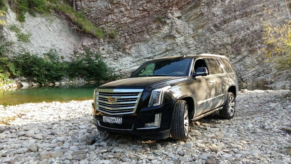 Cadillac Escalade 2015 бездорожье