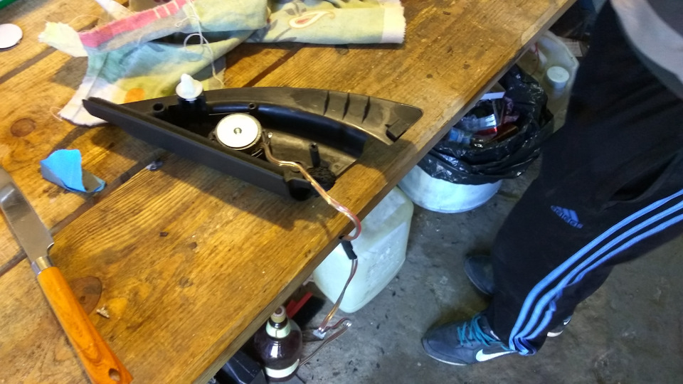 Установка высокочастотных динамиков — Suzuki Grand Vitara (2G), 2 л ...