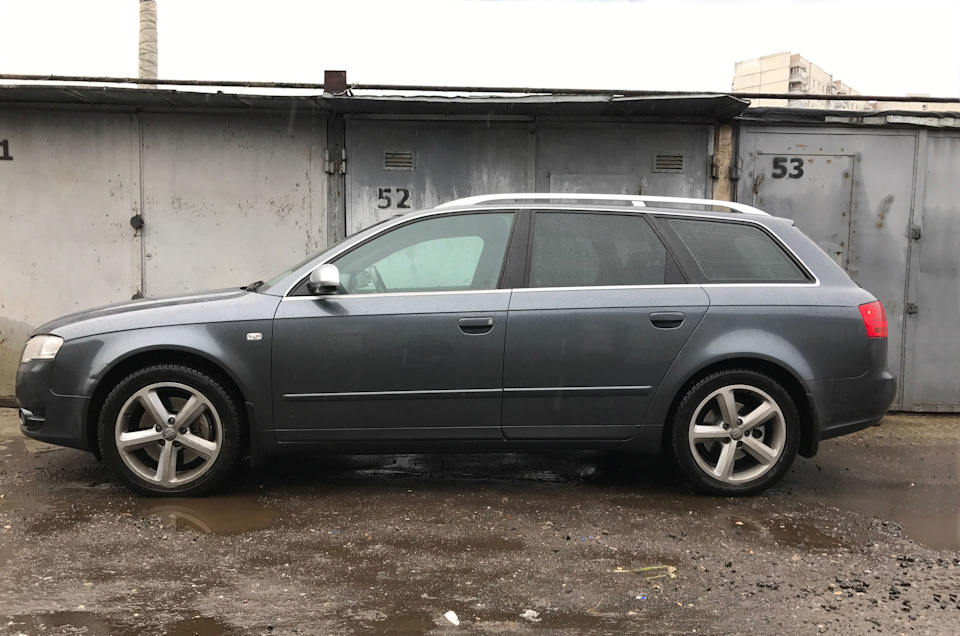 Шины и диски для Audi A4 (B7) 2.0TFSi 2008 года