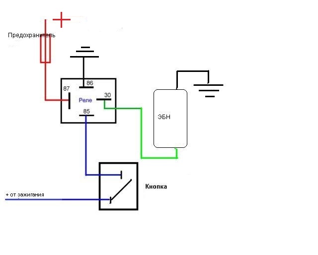 Газель схема электробензонасоса