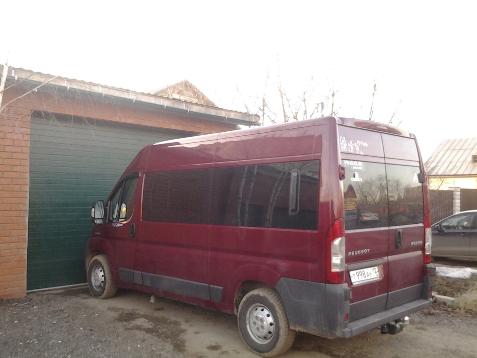 Установка антенны Lemm2001 Turbo. — Peugeot Boxer (2G), 2,2 л, 2008 ...