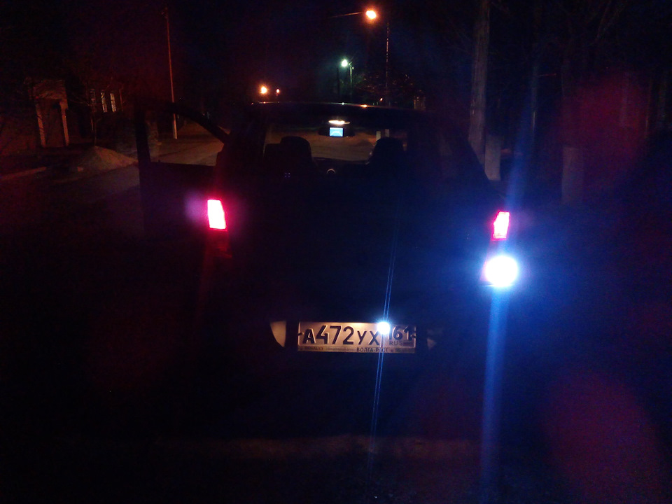 Свет заднего хода (неудачный опыт) — Renault Logan (1G), 1,6 л, 2009 ...