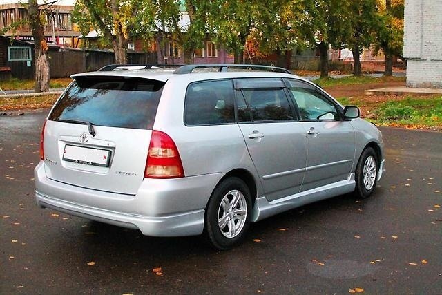 Королла 120 задний. Toyota Corolla Fielder 120. Toyota Corolla Fielder 121 обвесы. Тойота Филдер 120 кузов. Обвес Королла Филдер 121.