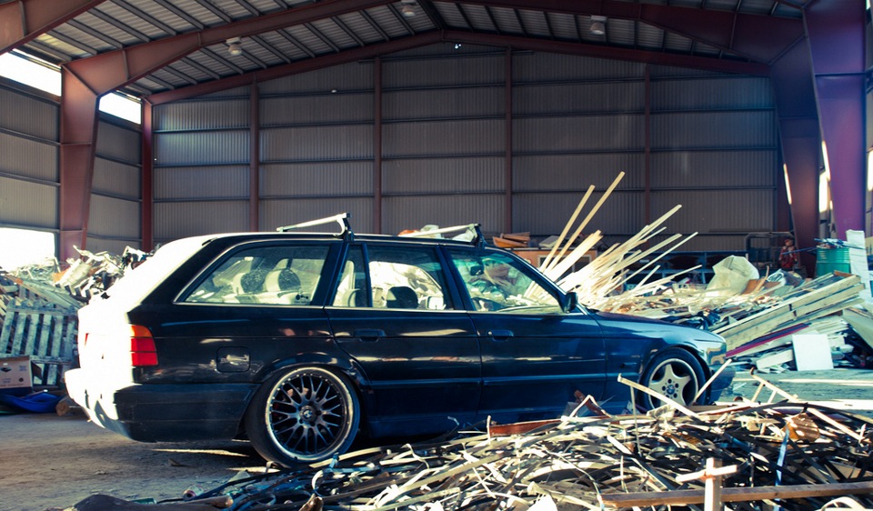 BMW E 34 rat look