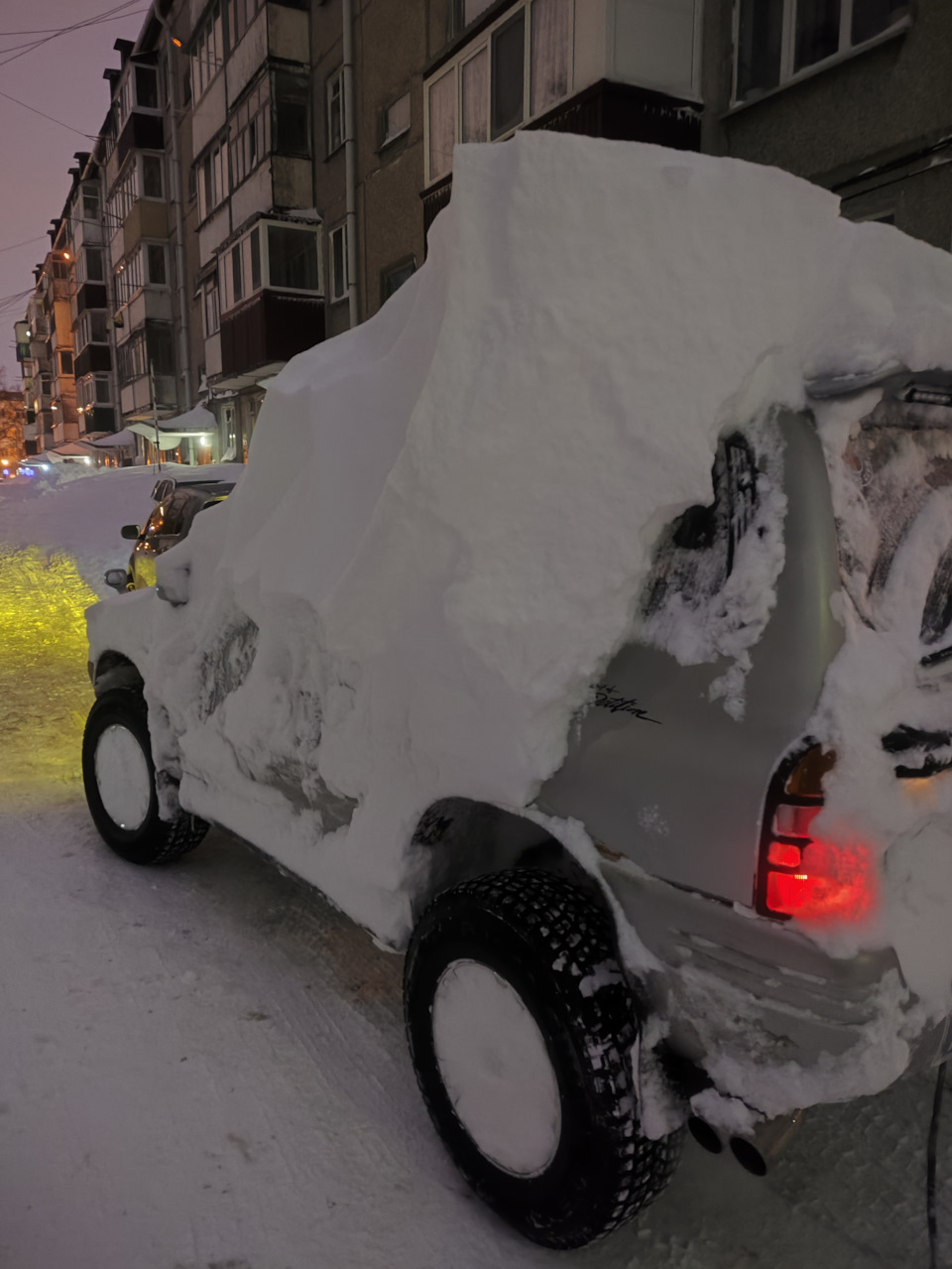 Сильнейшая метель на Сахалине, 2024 год. — Suzuki Escudo (2G), 1,6 л, 1999  года | покатушки | DRIVE2