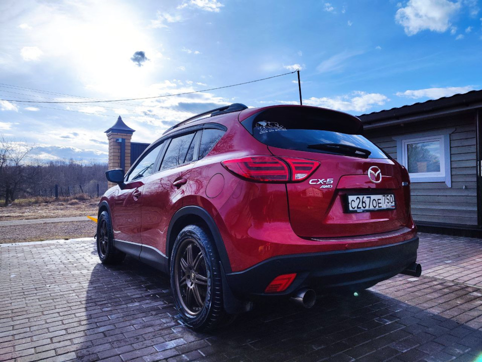 открыл летний сезон с мойки — Mazda CX-5 (1G)