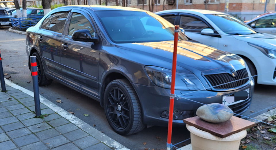Нашёл колпачки и гайки хром… — Skoda Octavia A5 Mk2, 1,8 л, 2011 года ...