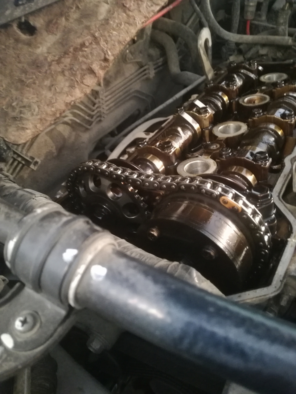 Проблемы с цепью — Toyota Corolla (120), 1,6 л., 2002 года | поломка ...