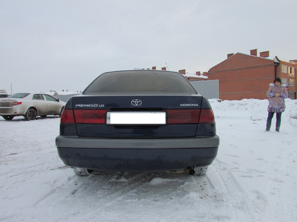 Красный зад — Toyota Corona Premio (T210), 1,8 л, 1996 года | тюнинг ...