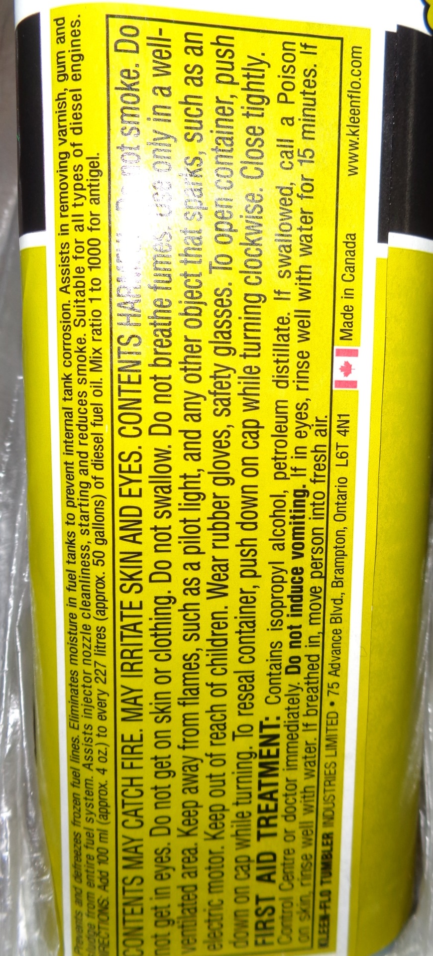 KLEENFLO DIESEL FUEL CONDITIONER — DRIVE2