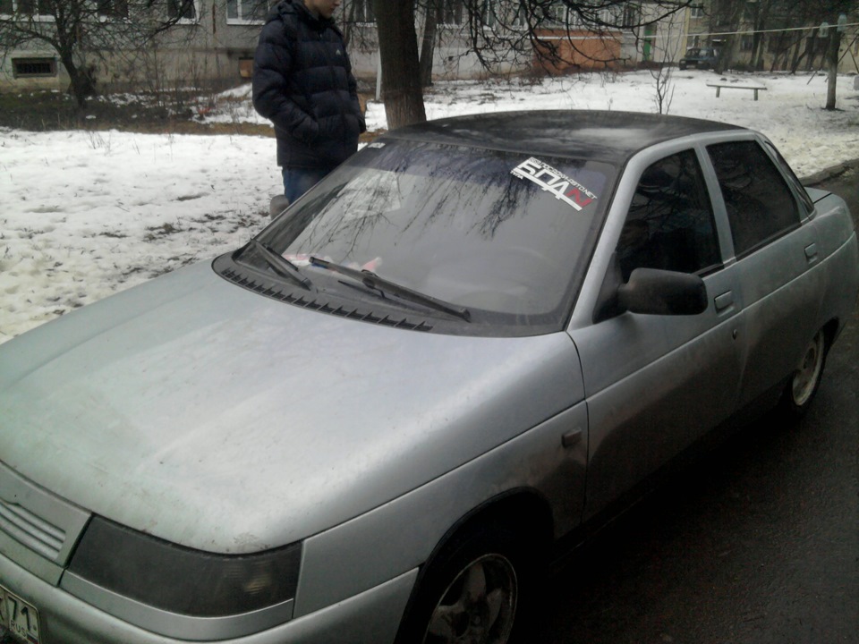 наклейка БПАН — Lada 21103, 1,5 л, 2003 года | фотография | DRIVE2