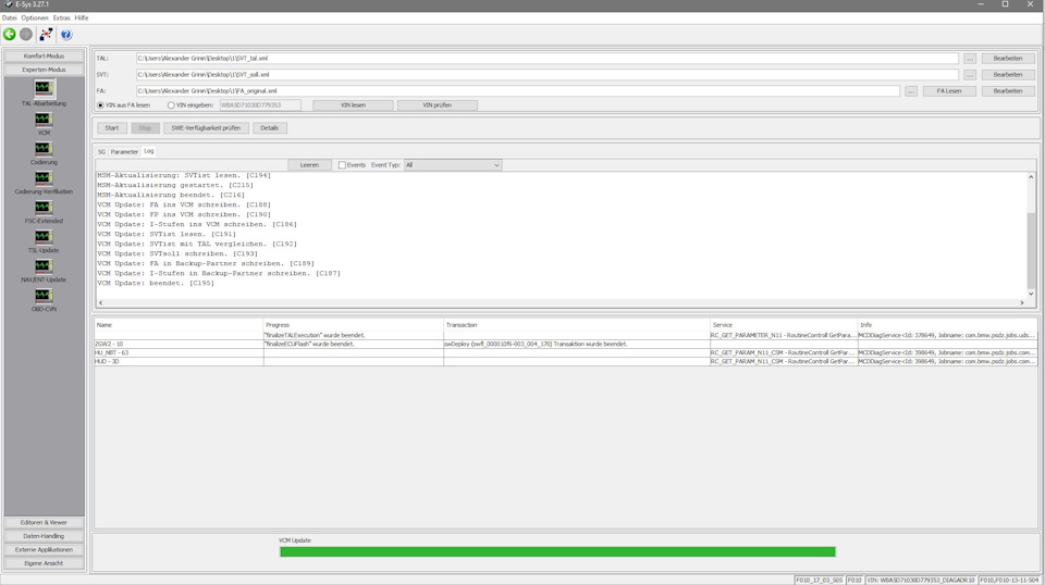 Программирование и кодирование BMW F10 (Часть 2, прошивка блоков) — BMW ...