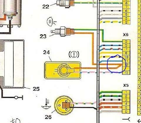 Схема подключения датчика давления масла ваз 2114