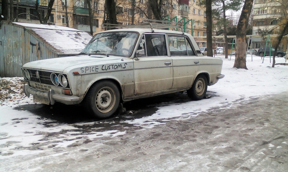 Моднейшая решетка и Шнива пружины — Lada 2103, 1,7 л, 1974 года ...