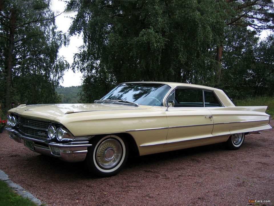 Автомобиль cadillac 1962 года