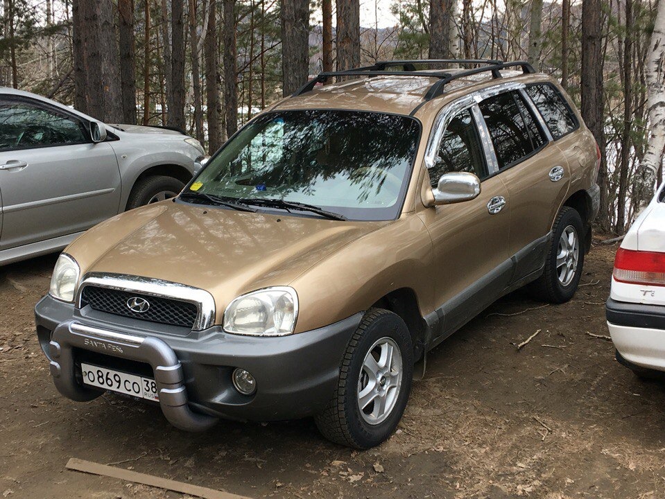 Hyundai santa fe 2003 год