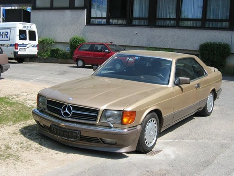 mercedes-benz 500sec (w126)