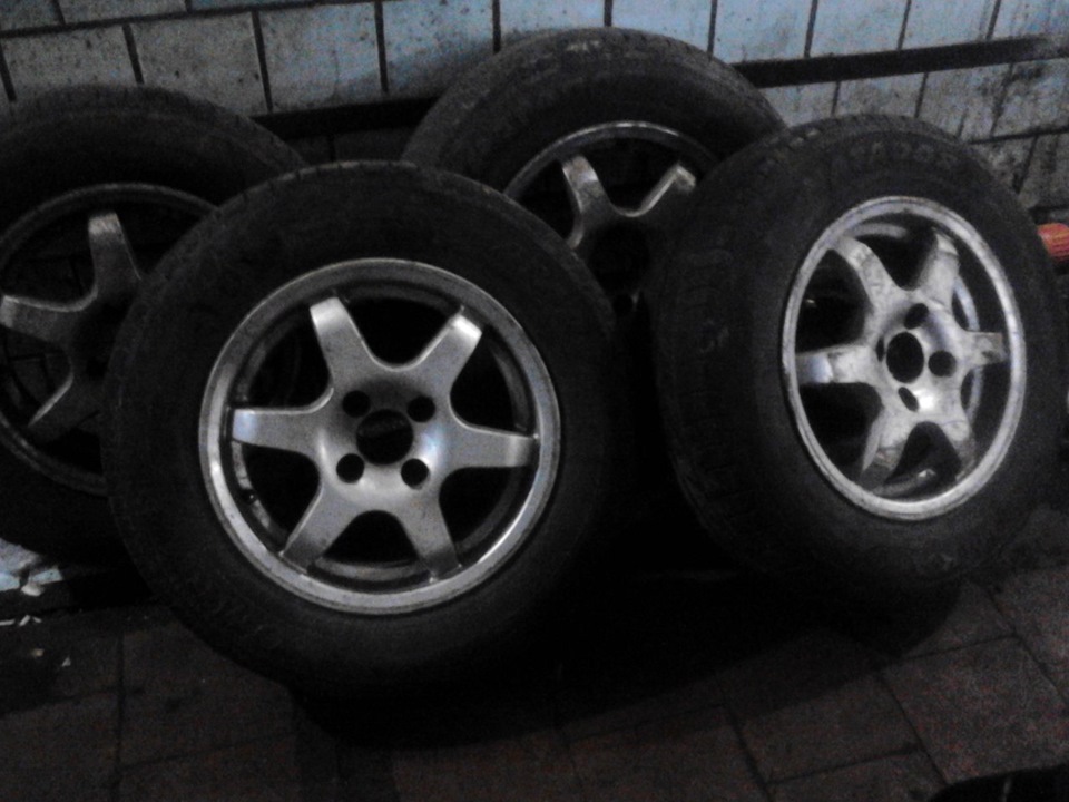 прикупил диски — Volkswagen Golf Mk2, 1,6 л., 1989 года | колёсные ...