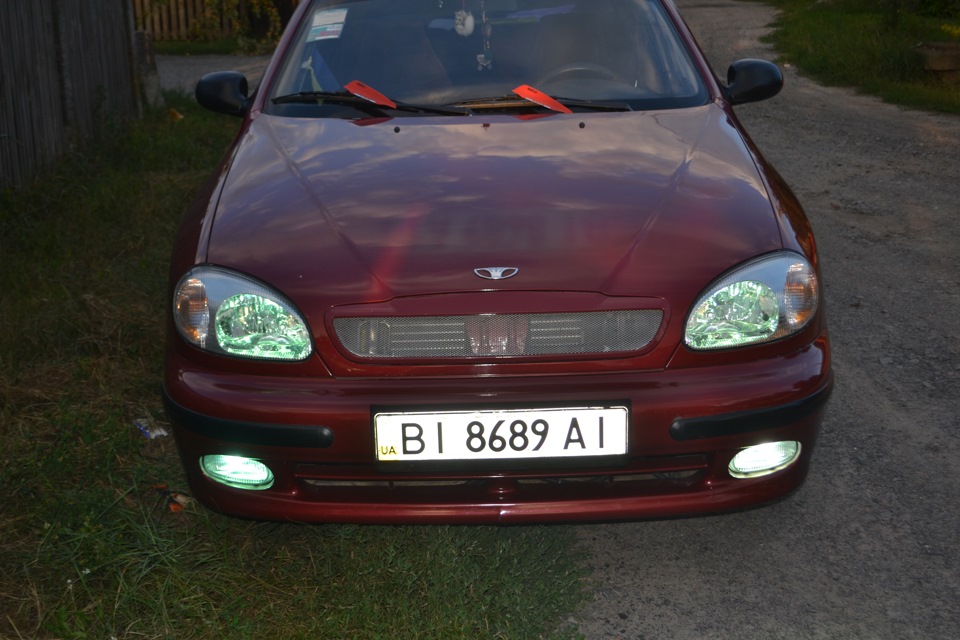 Фото света. — Daewoo Sens, 1,3 л, 2006 года | электроника | DRIVE2