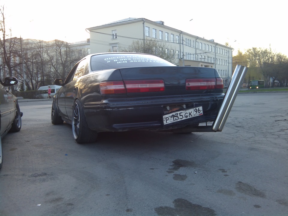 ИЕРИХОНСКИЕ ТРУБЫ!) — Toyota Mark II (100), 3 л, 1996 года | стайлинг ...