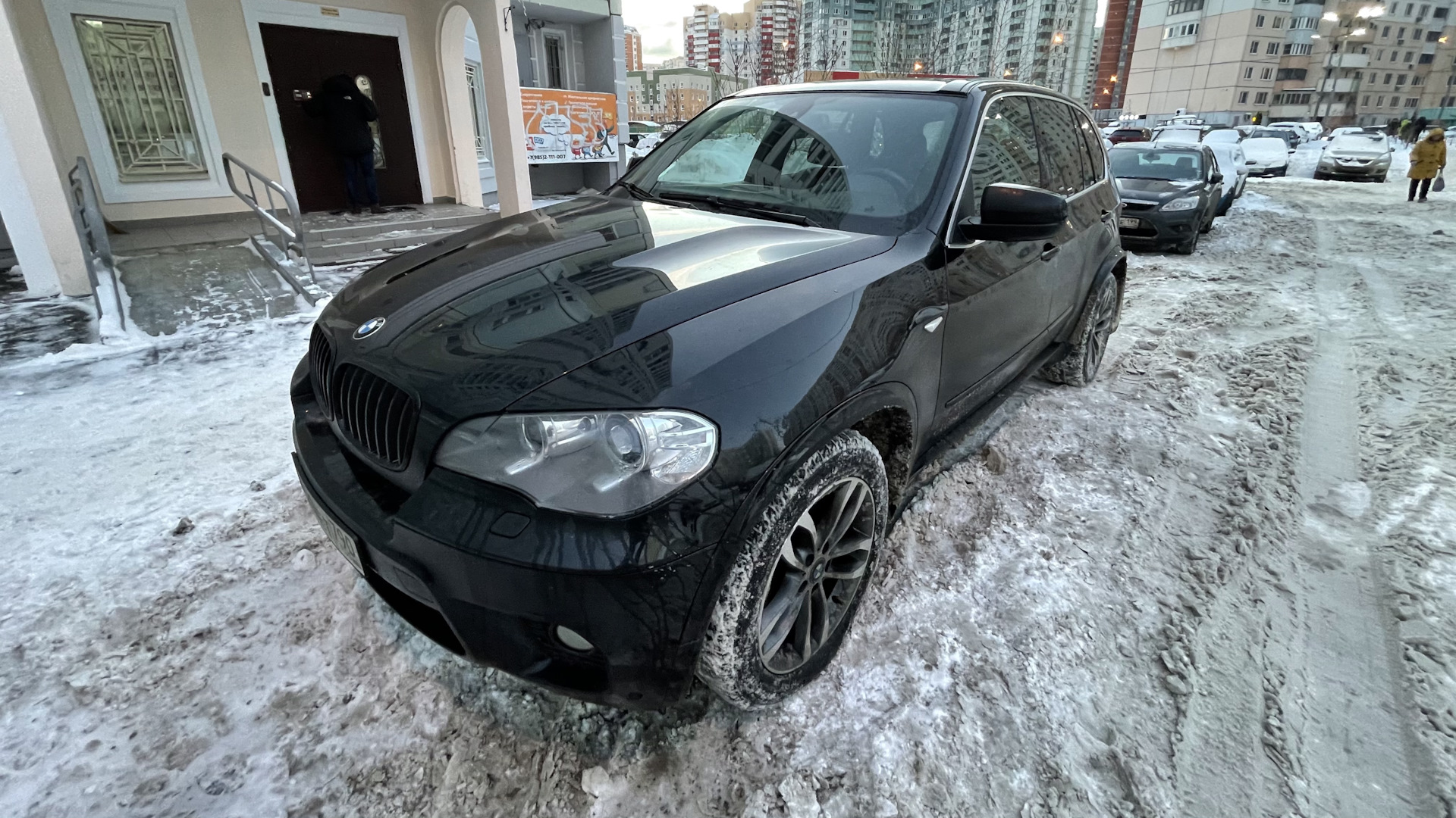 Уменьшение сопротивления воздуху — BMW X5 (E70), 4,4 л, 2011 года ...