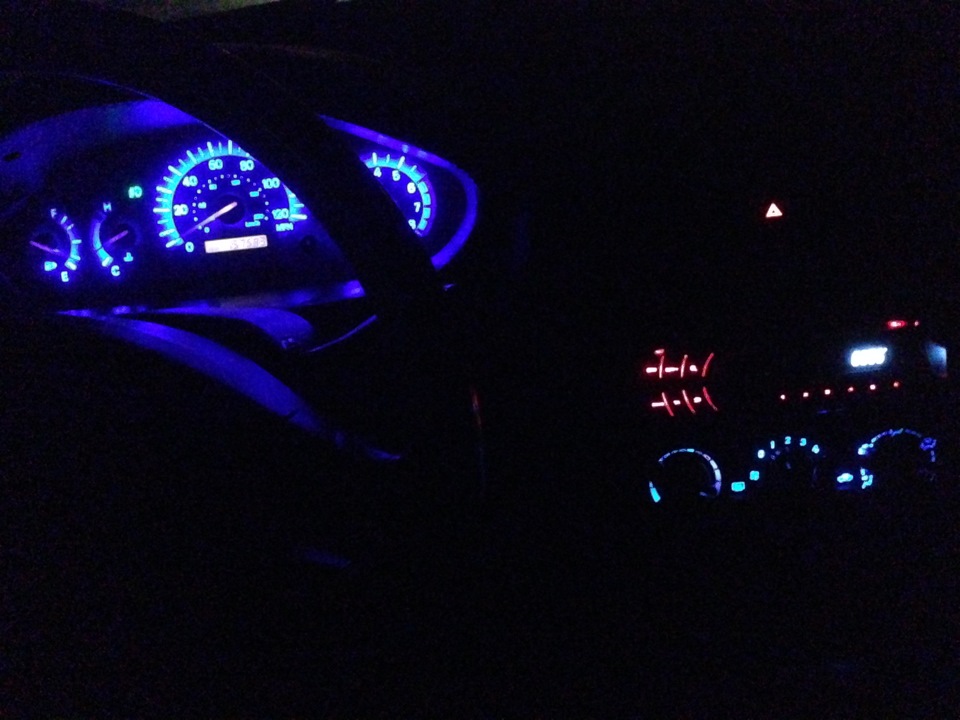 Лампочки в приборную панель — Mitsubishi Galant (8G), 2,4 л, 2002 года ...