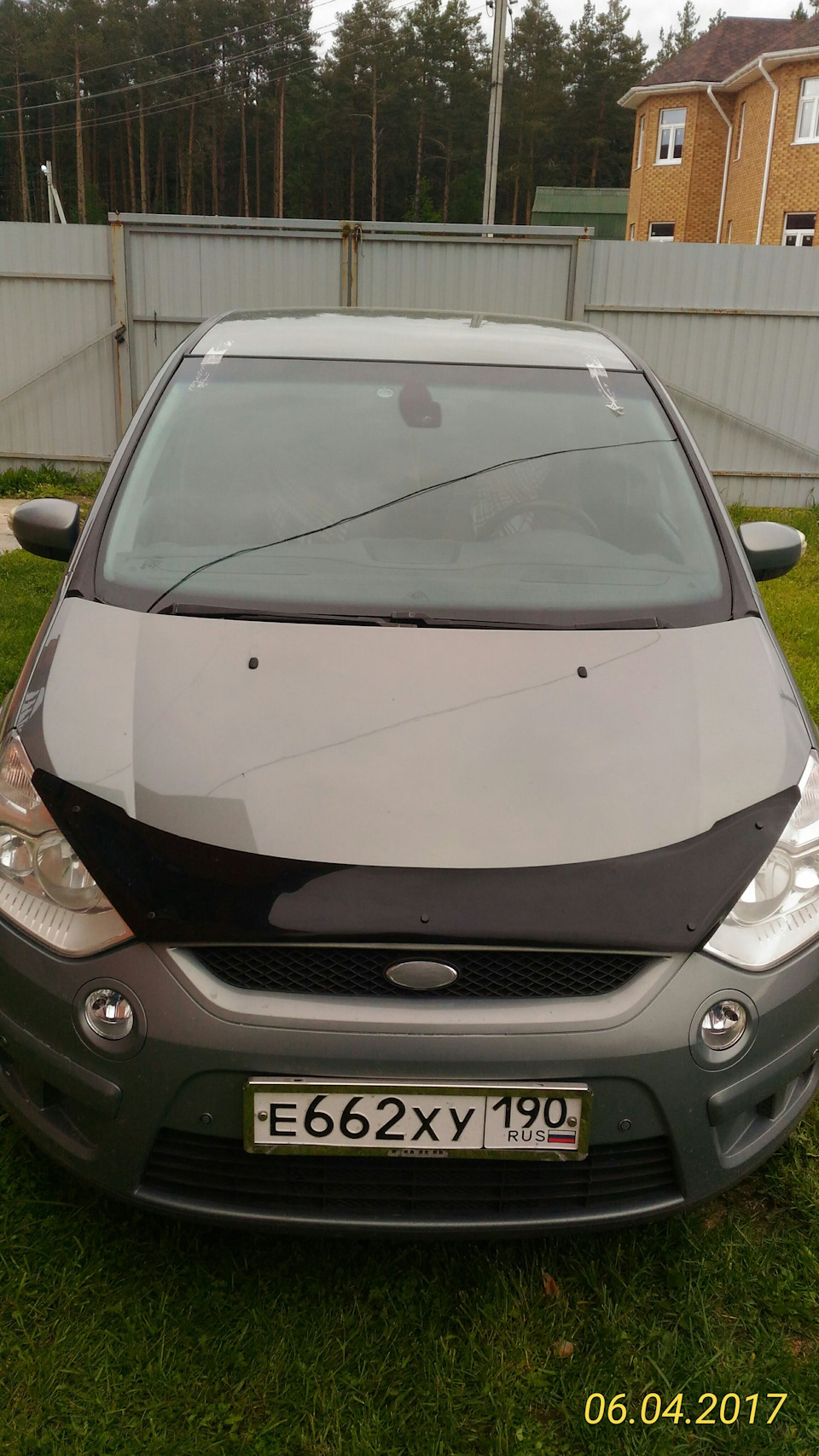 Замена лобового стекла — Ford S-Max (1G), 2 л, 2008 года | визит на сервис  | DRIVE2