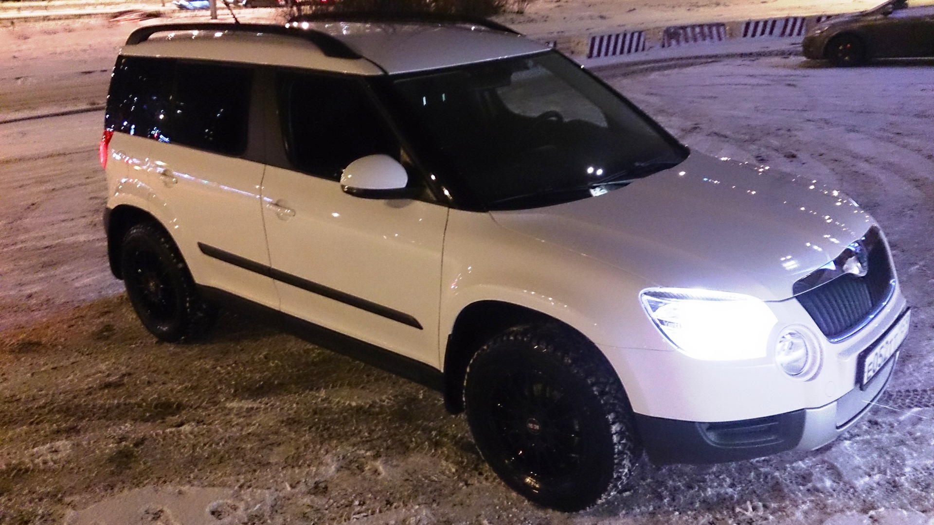 Skoda Yeti матовая пленка