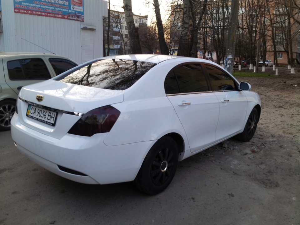 Geely Emgrand ec7 на стиле